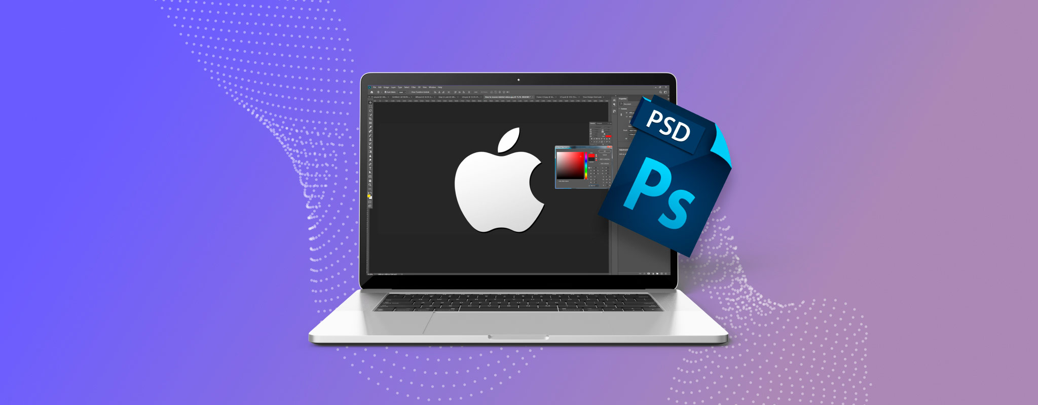 make a folder from photos on mac for photoshop